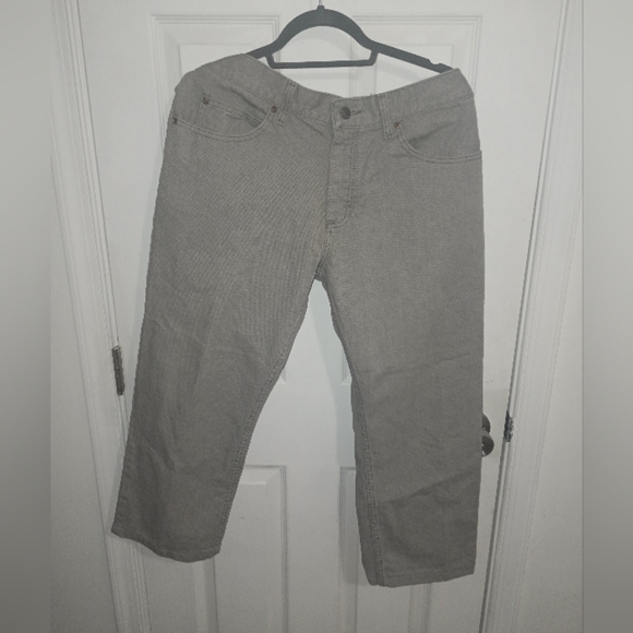 Lee Light Gray Denim Pants - Picture 1 of 4
